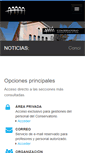 Mobile Screenshot of conservatoriorioja.com